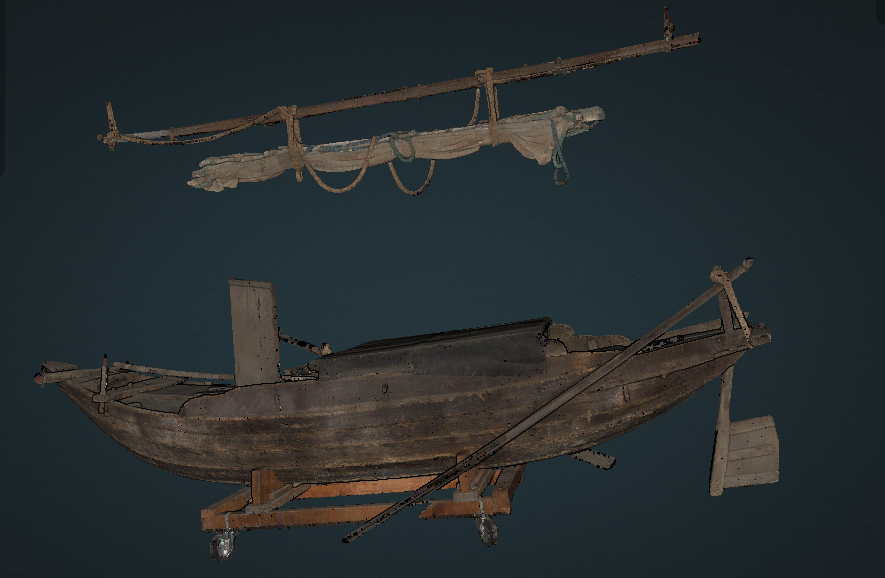 3d model of the Boat of Hope