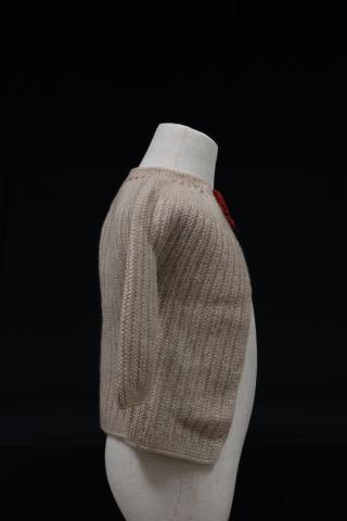 Wool sweater, right side