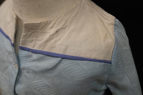 Children's button-up shirt, close-up