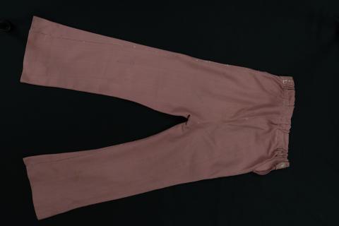 Children's pink pants, front