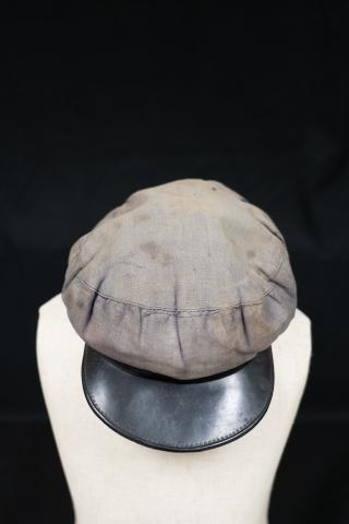 Black children's cap, top