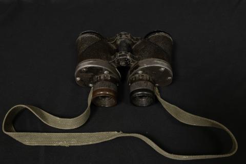 Military binoculars, back front