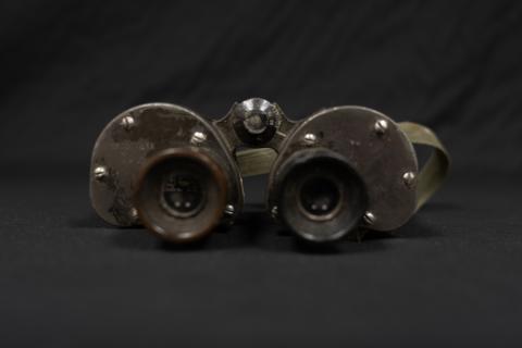 Military binoculars, back