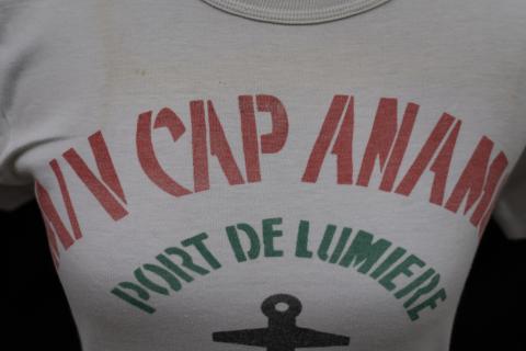 Cap Anamur shirt, up close