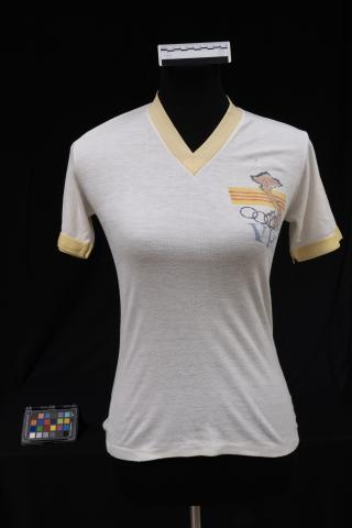 Basketball jersey, color card and scale