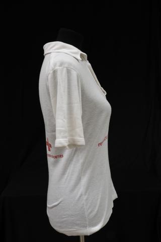 Red Crescent shirt, right side