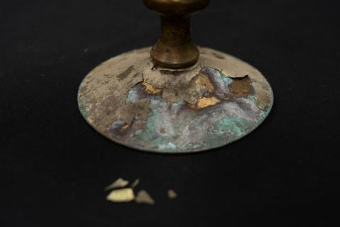 Chalice, fragmented pieces