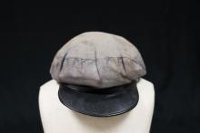 Black children's cap, front